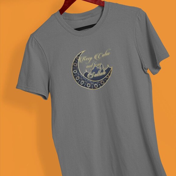 Keep Calm and Pray Sallah Shirt | Islam Statement Shirt Ramadan Shirt | Islamic - Picture 5 of 10